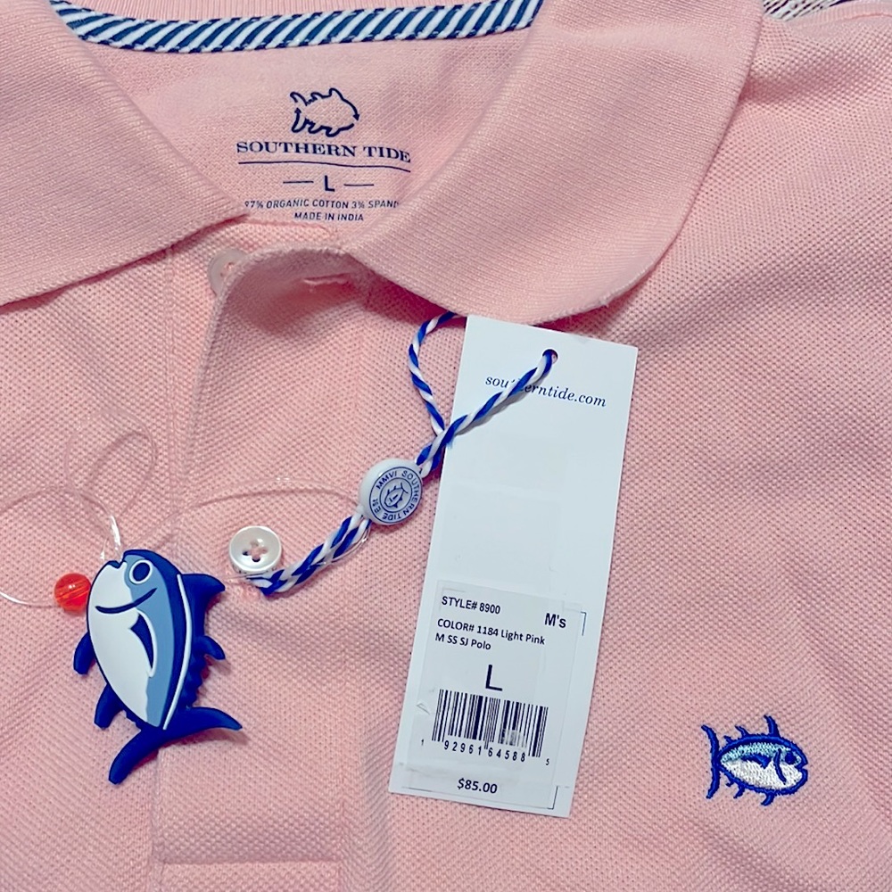 NWT Southern Tide Skipjack Polo Shirt - Picture 3 of 4